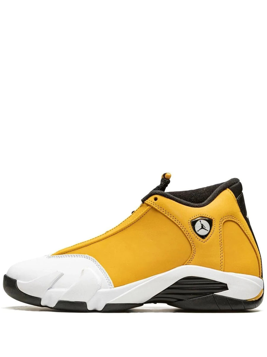 Jordan 14 retro noir et jaune sales