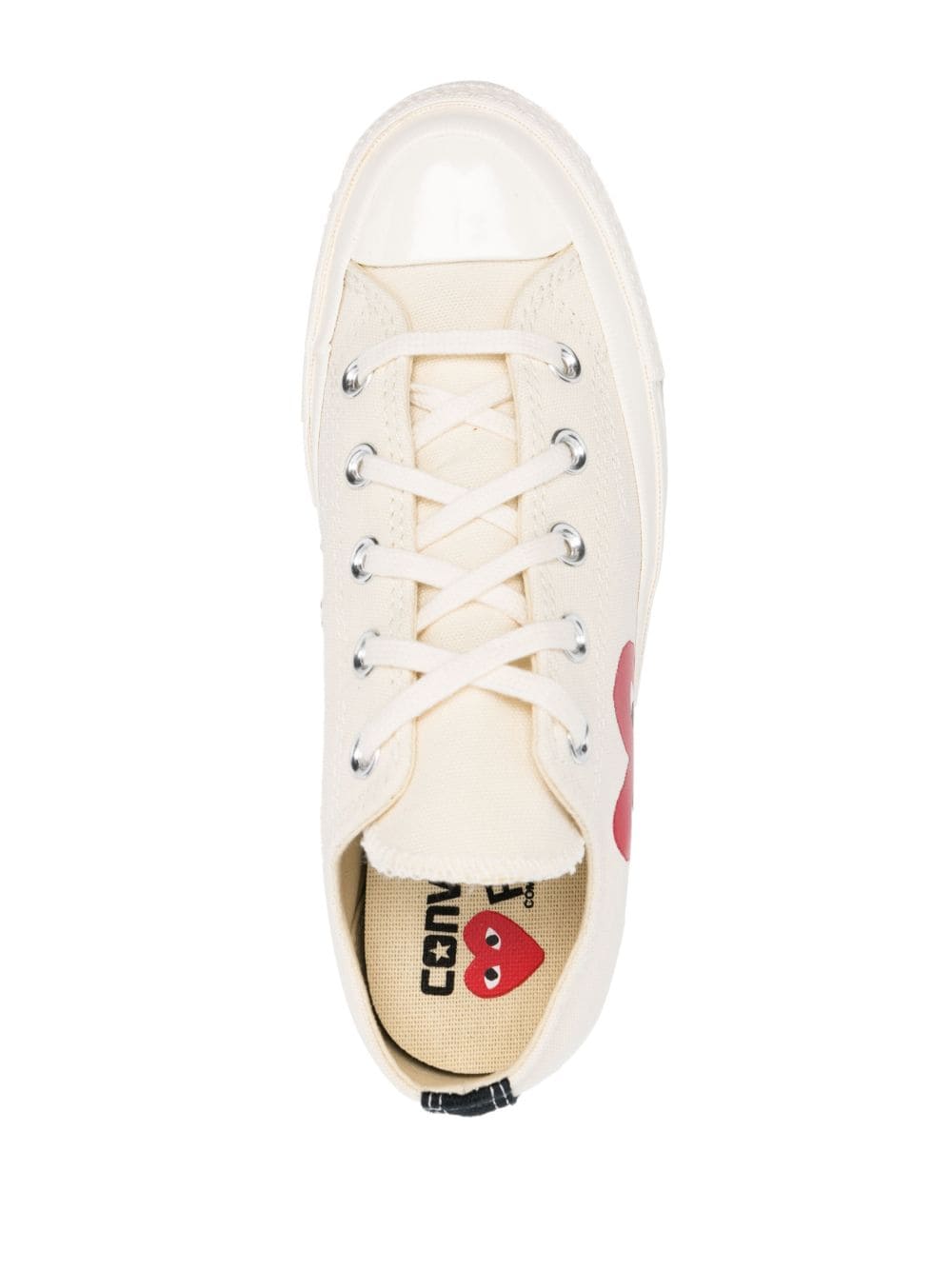 COMME DES GARÇONS (CDG) PLAY CHUCK 70 - WHITE
