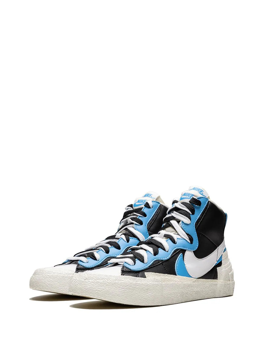 NIKE BLAZER MID x SACAI - WHITE BLACK LEGEND BLUE