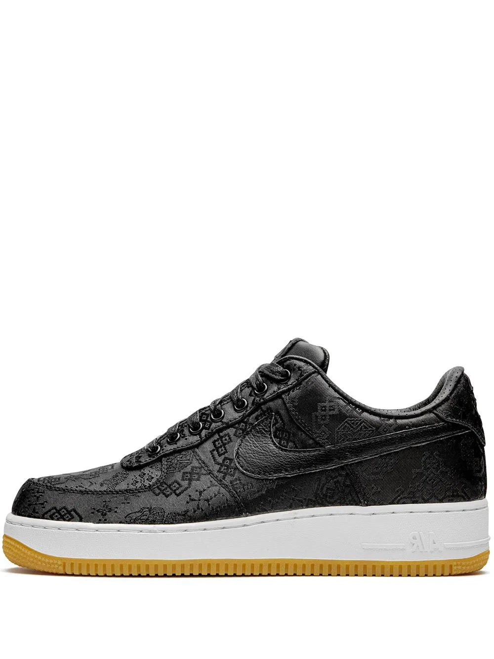 NIKE AIR FORCE 1 LOW - BLACK SILK x FRAGMENT x CLOT