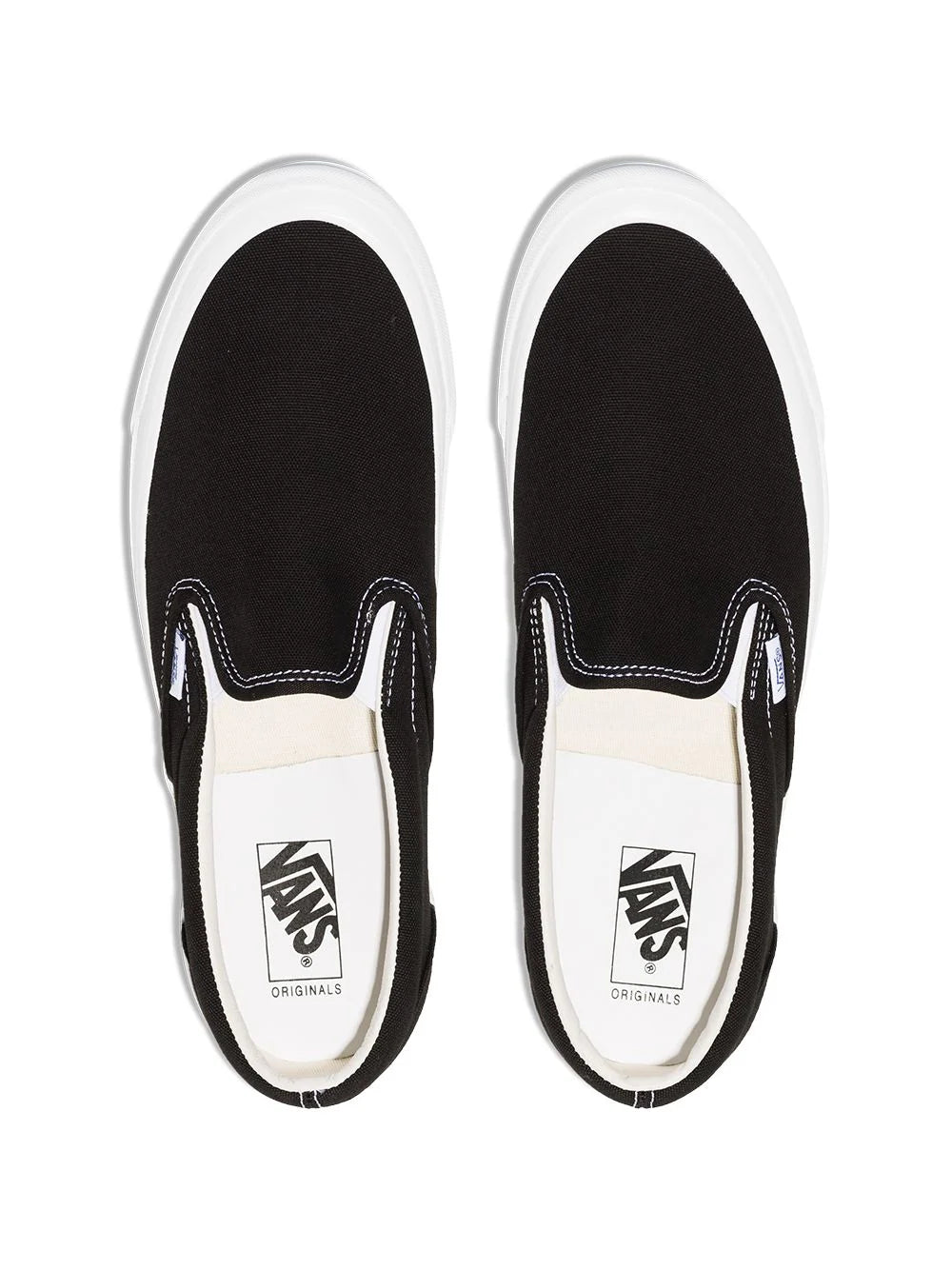 VANS - VAULT OG CLASSIC SLIP-ON LX NOIR BLANC