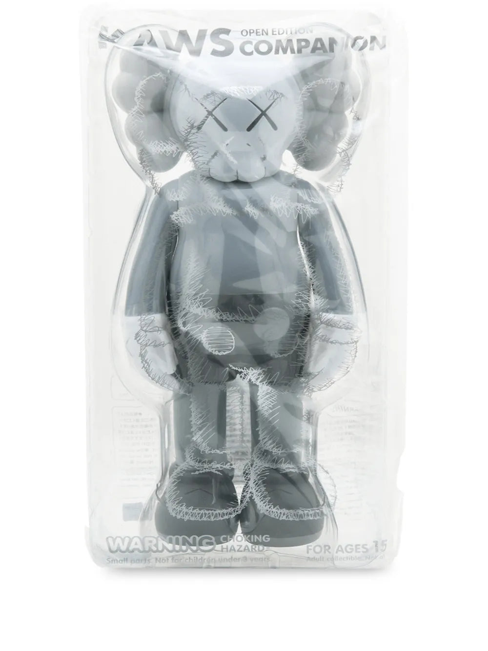 KAWS - COMPANION-GREY FINE ART TOY x BRIAN DONNELLY