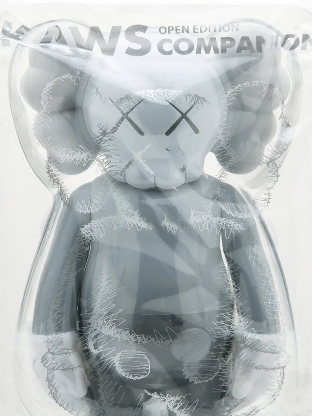 KAWS - COMPANION-GREY FINE ART TOY x BRIAN DONNELLY