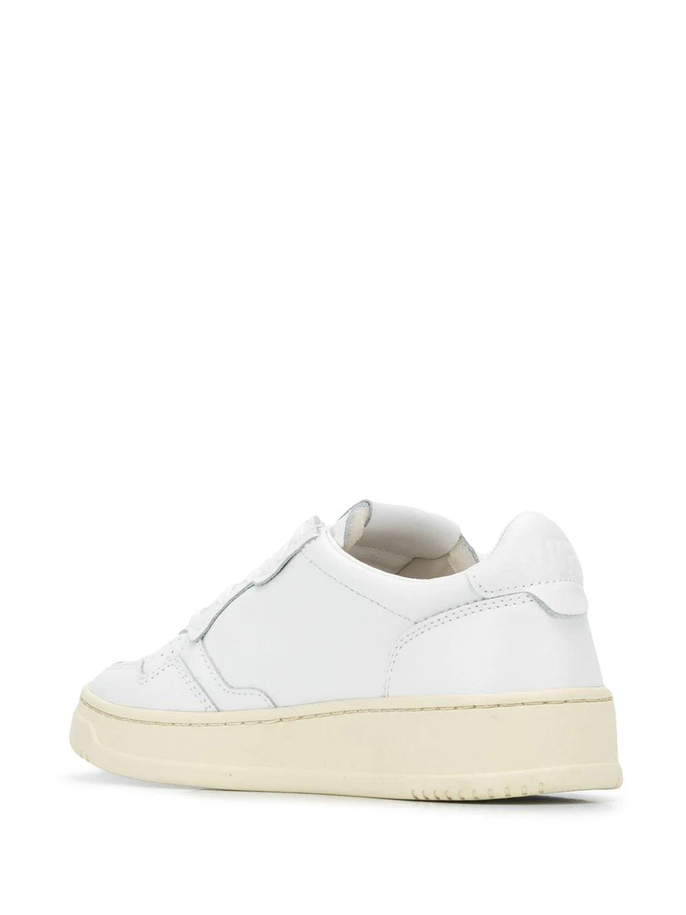 AUTRY - MEDALIST LEATHER SUEDE LOW WHITE