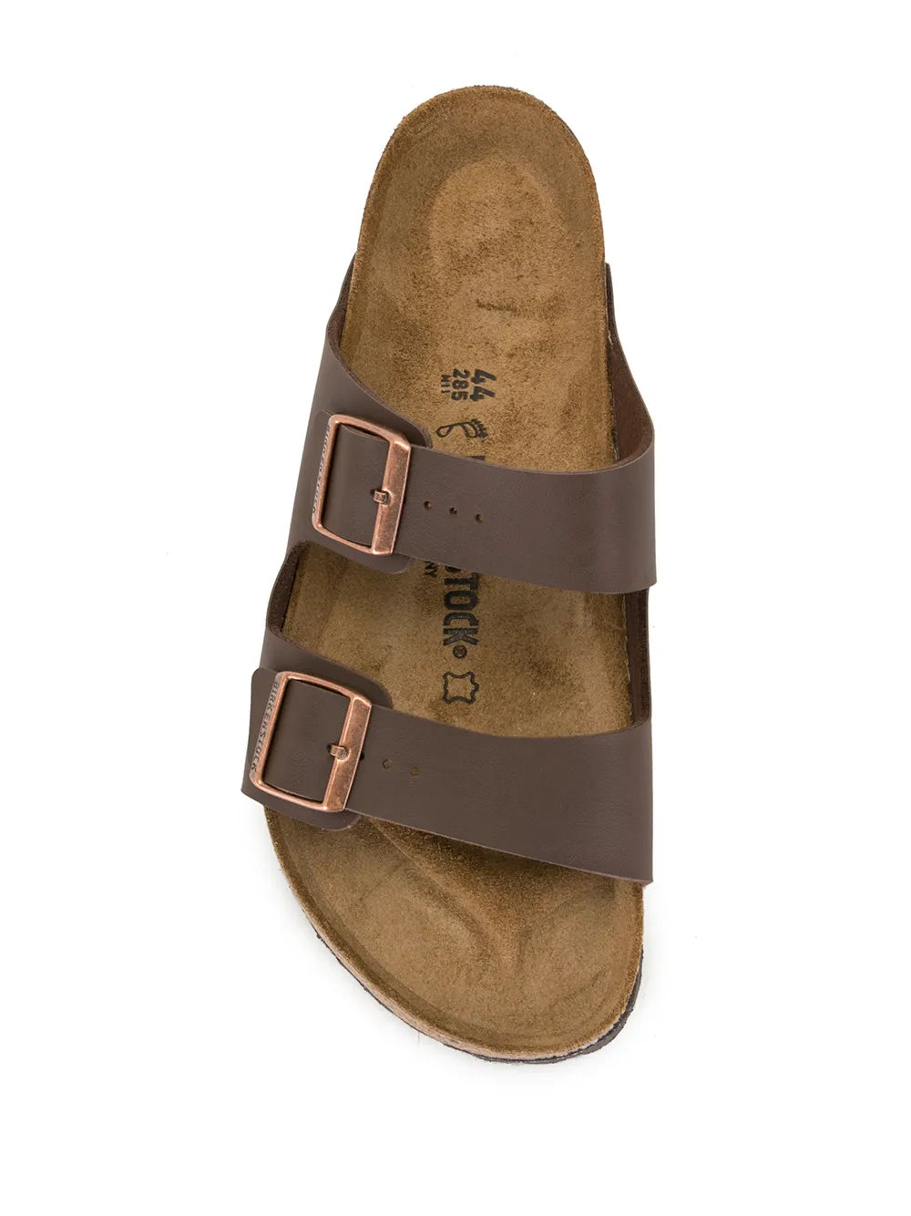 BIRKENSTOCK - MILANO CUIR NATUREL DARK BROWN