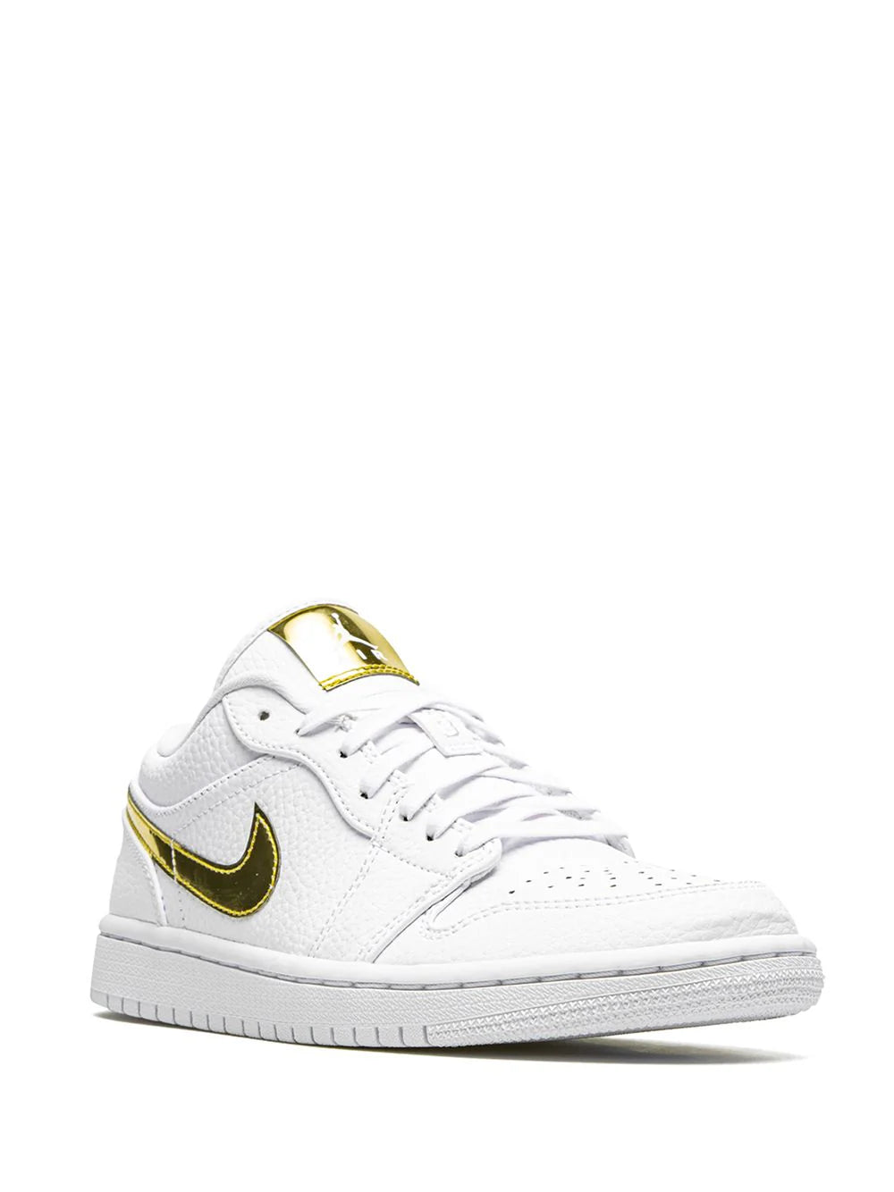 NIKE AIR JORDAN 1 LOW - METALLIC GOLD