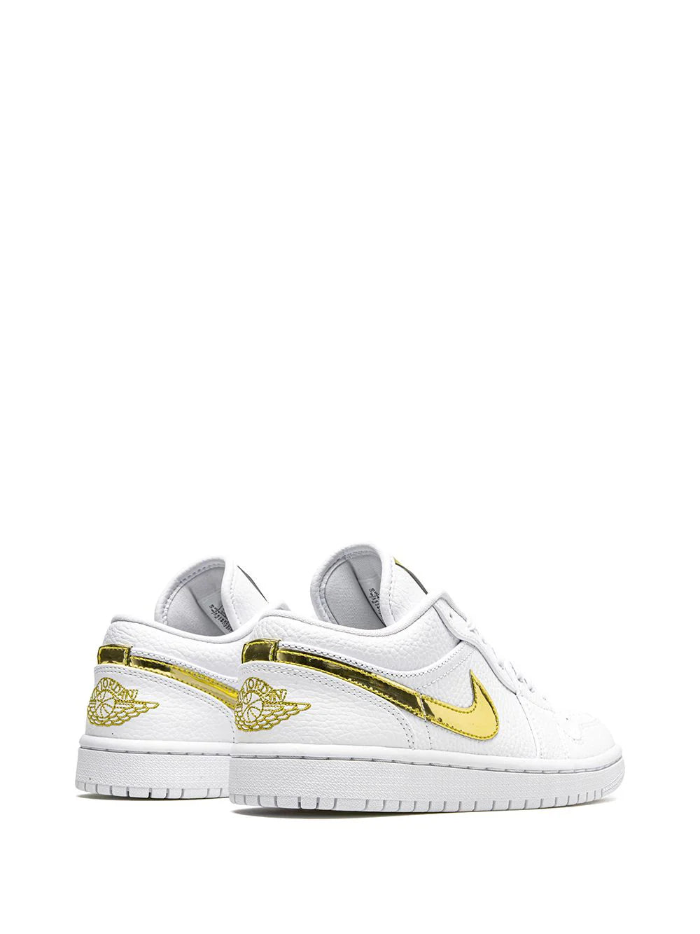 NIKE AIR JORDAN 1 LOW - METALLIC GOLD