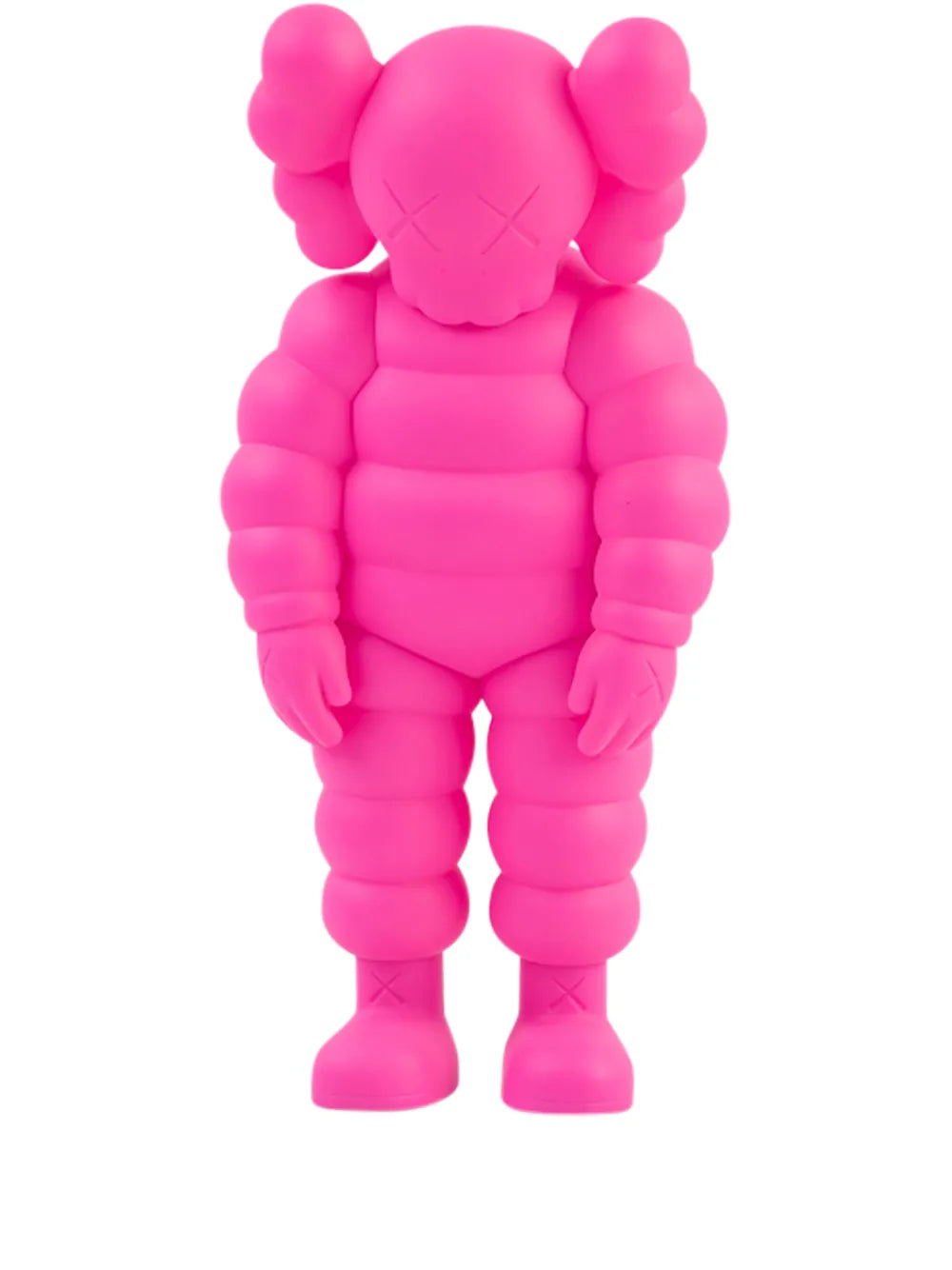 KAWS - WHAT PARTY FIGURE PINK FINE ART TOY x BRIAN DONNELLY