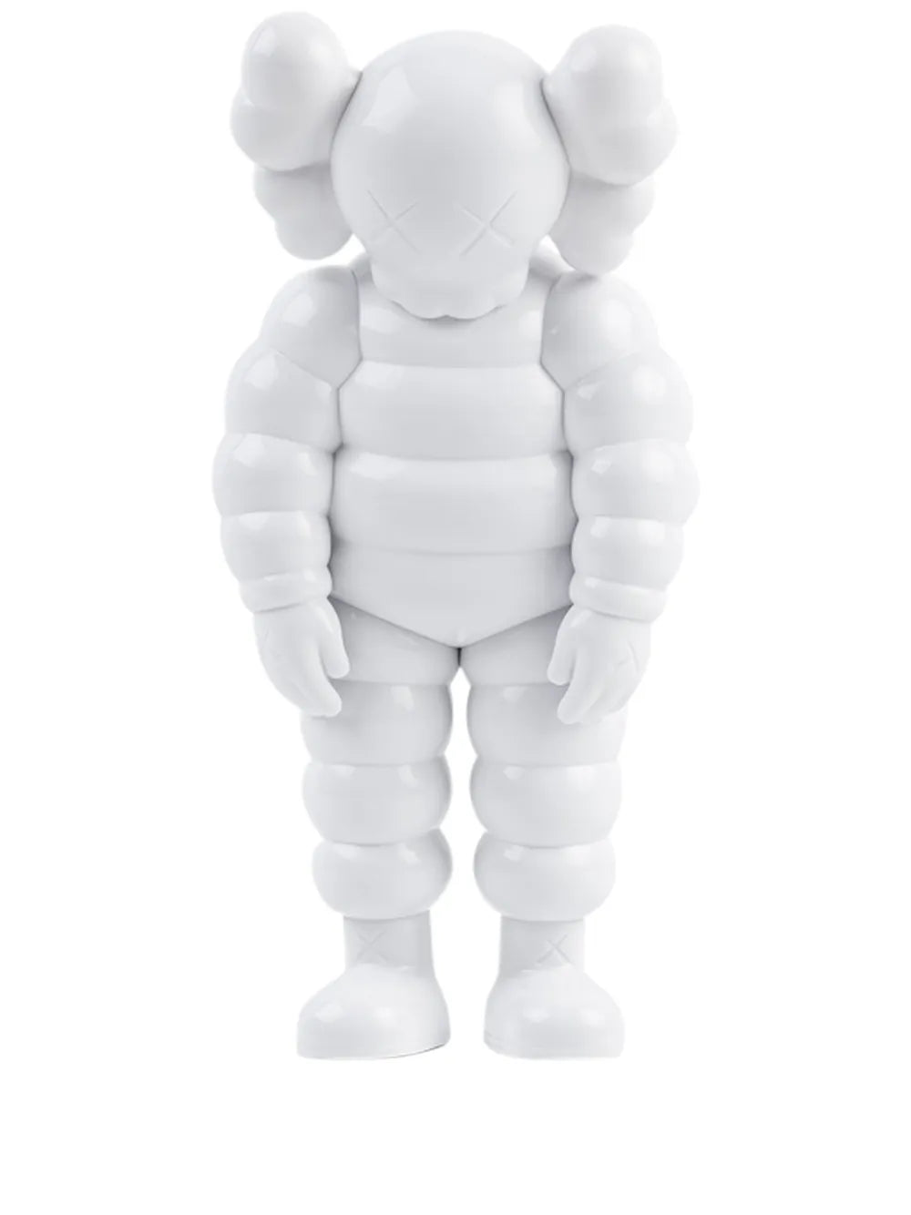 KAWS - WHAT PARTY FIGURE WHITE FINE ART TOY x BRIAN DONNELLY