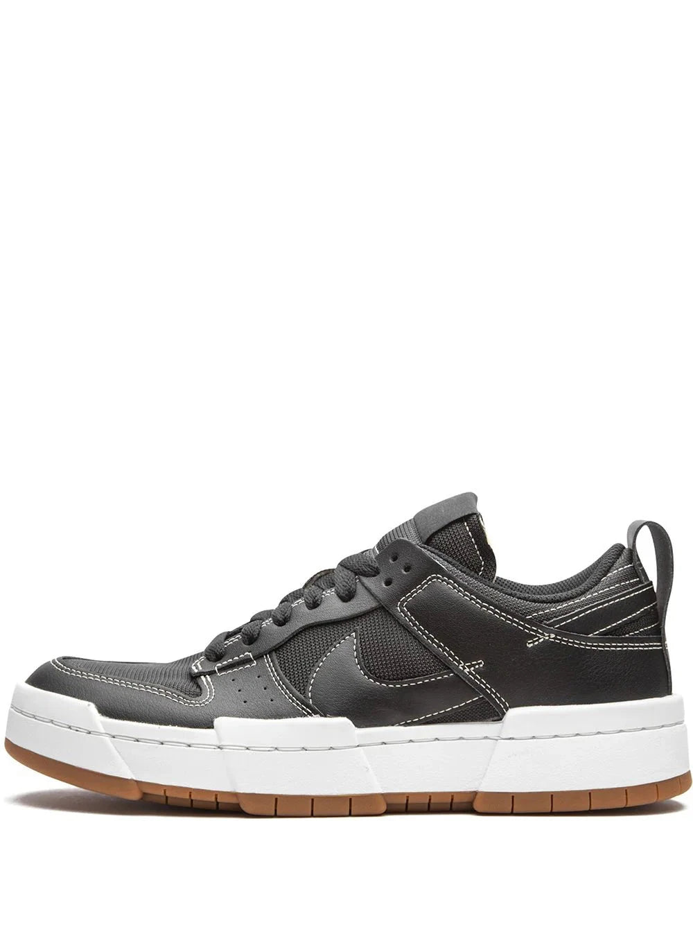 NIKE DUNK LOW - DISRUPT BLACK WHITE GUM