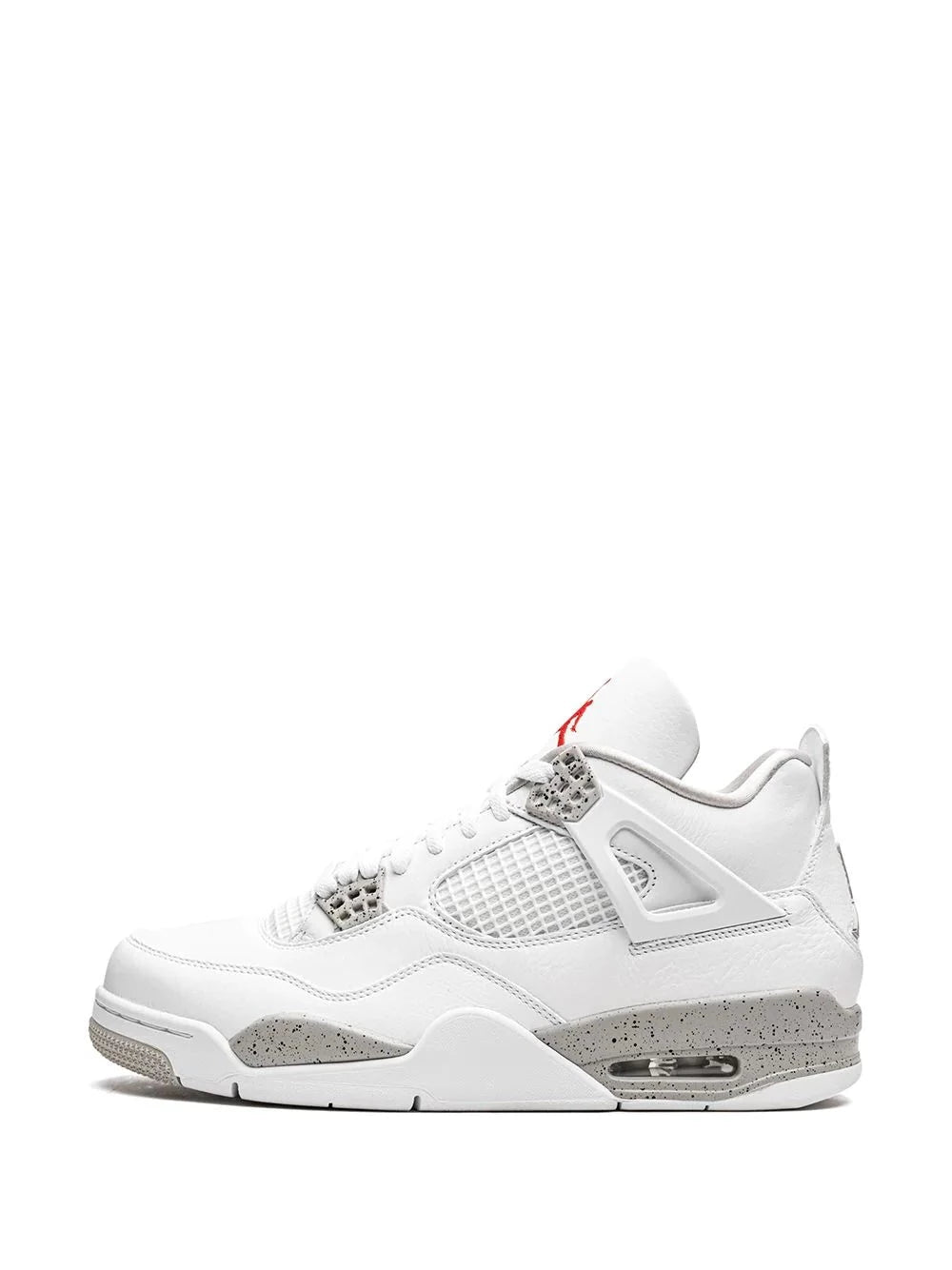 AIR JORDAN 4 - TECH WHITE ( WHITE OREO )