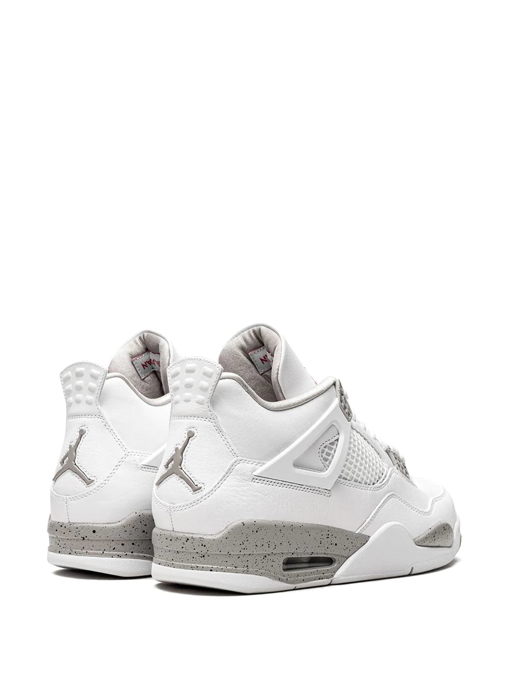 AIR JORDAN 4 - TECH WHITE ( WHITE OREO )