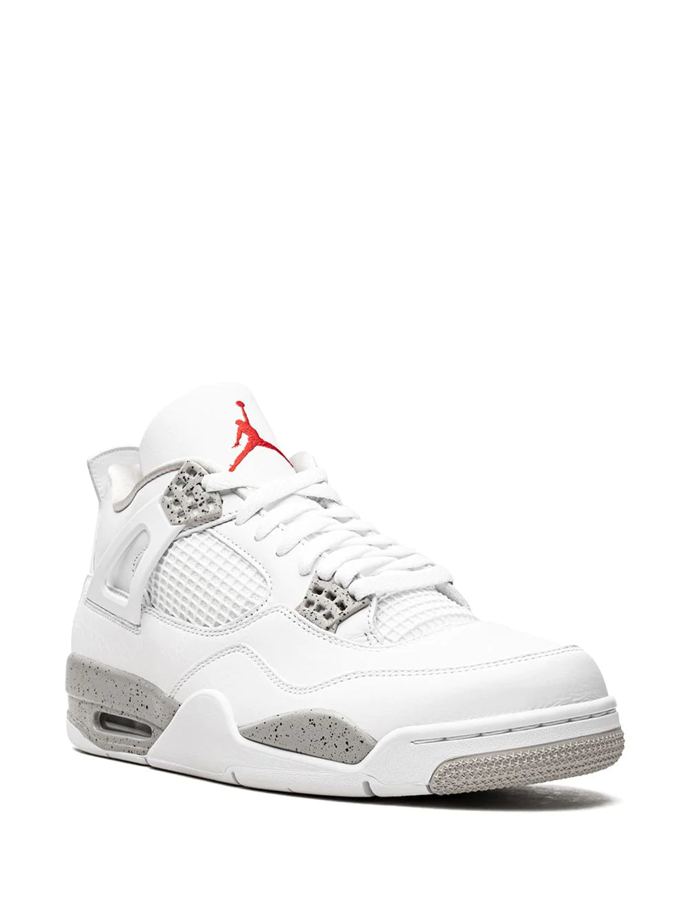 AIR JORDAN 4 - TECH WHITE ( WHITE OREO )