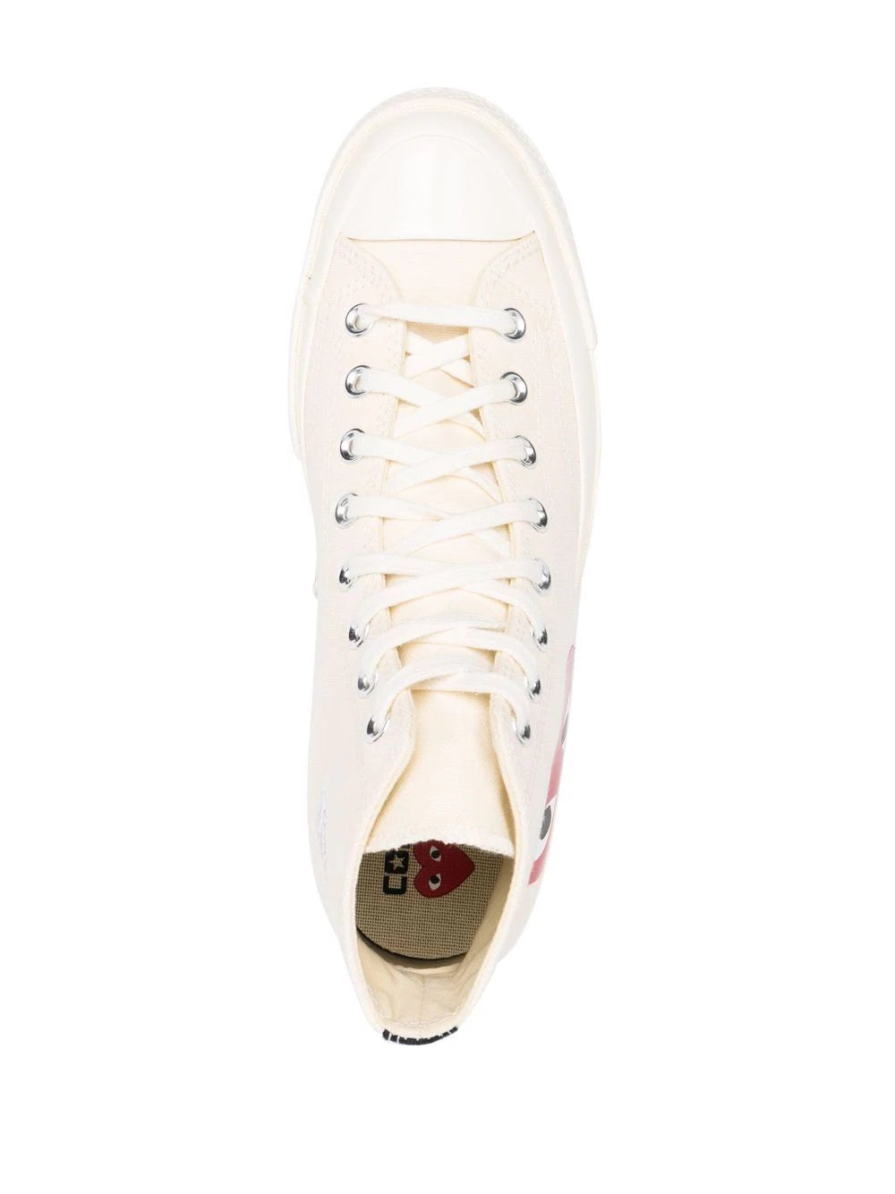 COMME DES GARÇONS (CDG) PLAY CHUCK 70 - WHITE
