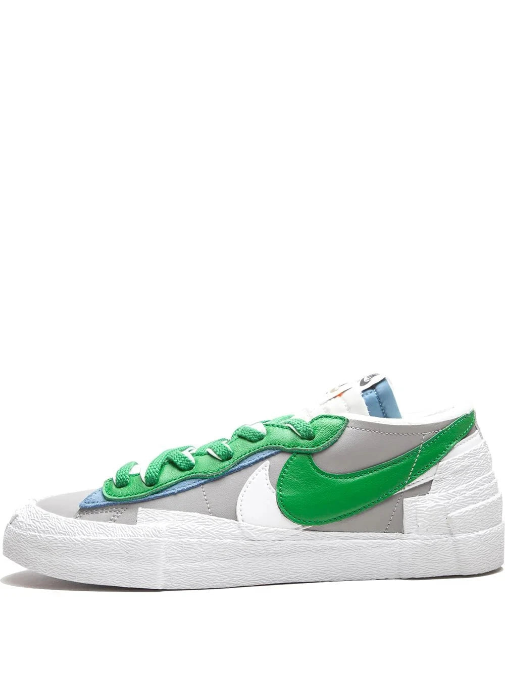 NIKE BLAZER LOW x SACAI - MEDIUM GREY CLASSIC GREEN