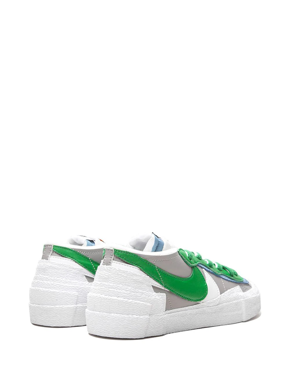 NIKE BLAZER LOW x SACAI - MEDIUM GREY CLASSIC GREEN