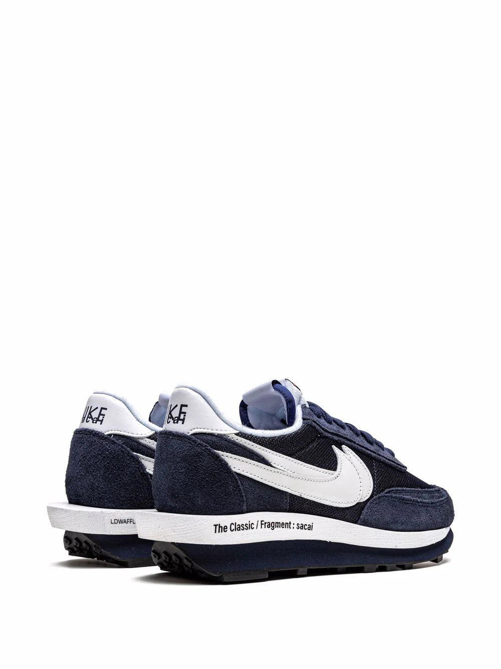 NIKE LD WAFFLE x SACAI - BLUE VOID x FRAGMENT