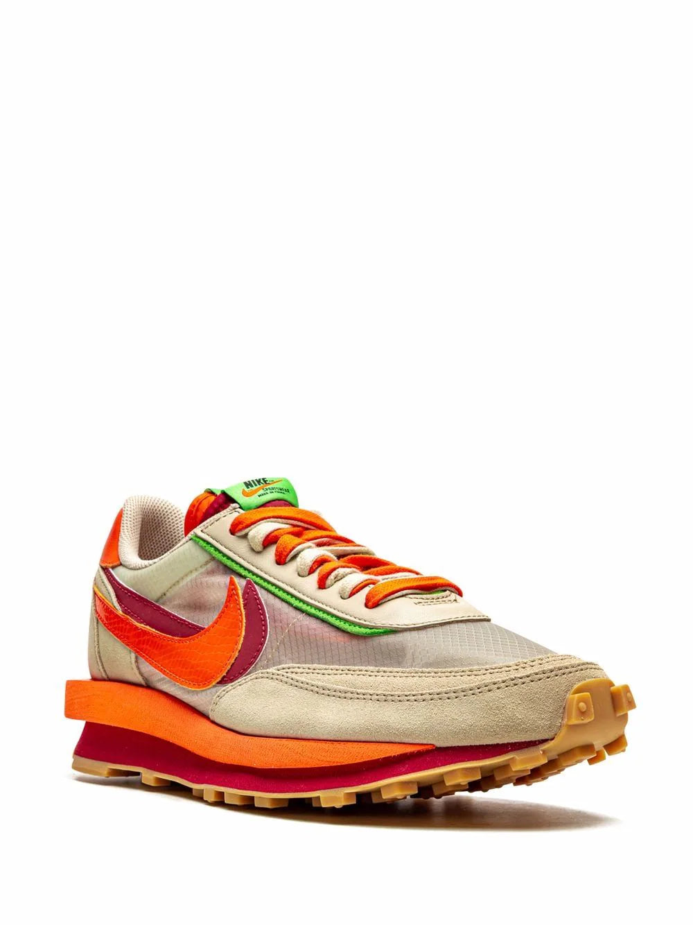 NIKE LD WAFFLE x SACAI - ORANGE BLAZE x CLOT