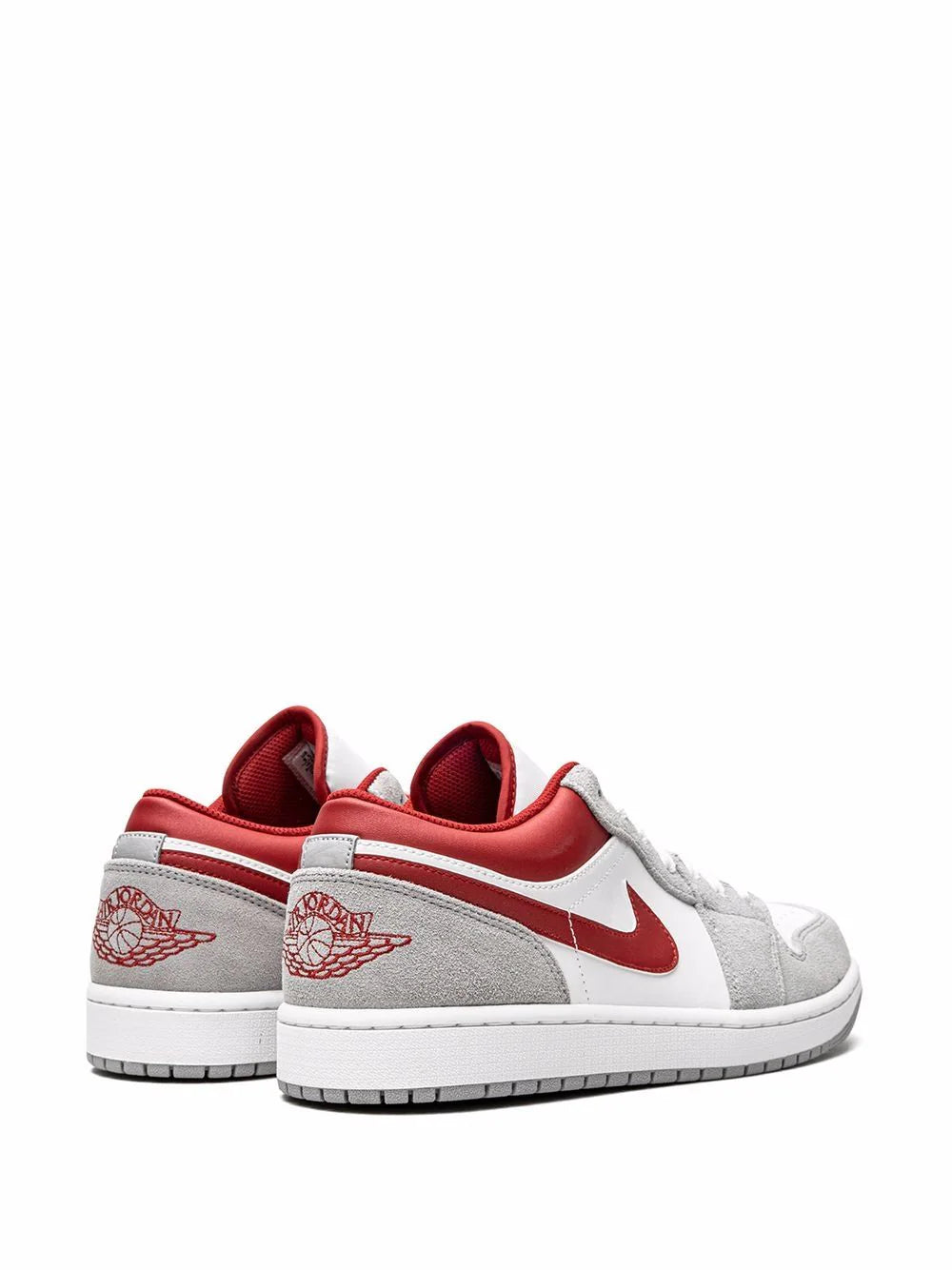 AIR JORDAN 1 LOW - SE LIGHT SMOKE GREY GYM RED
