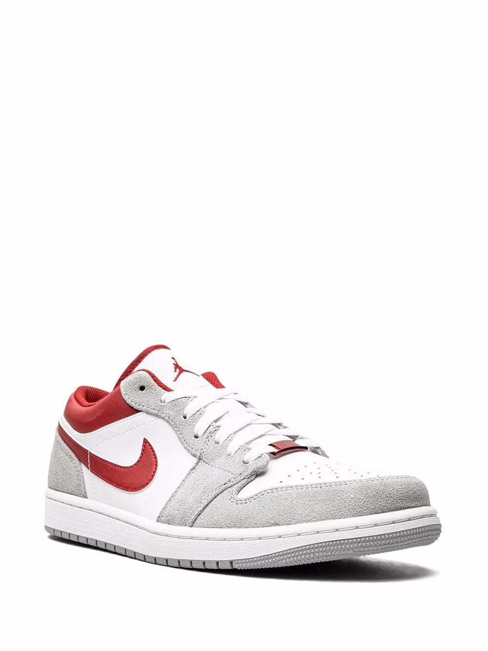 AIR JORDAN 1 LOW - SE LIGHT SMOKE GREY GYM RED