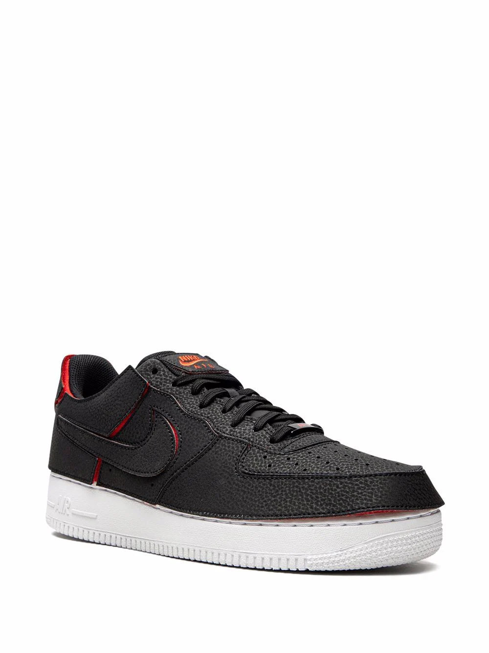 NIKE AIR FORCE 1 LOW - BLACK CHILE RED