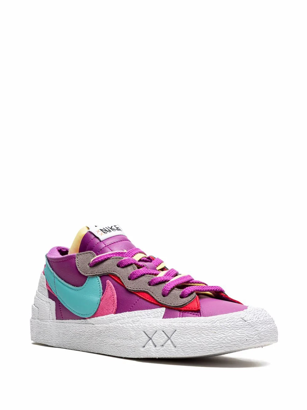 NIKE BLAZER LOW x SACAI - PURPLE DUSK x KAWS