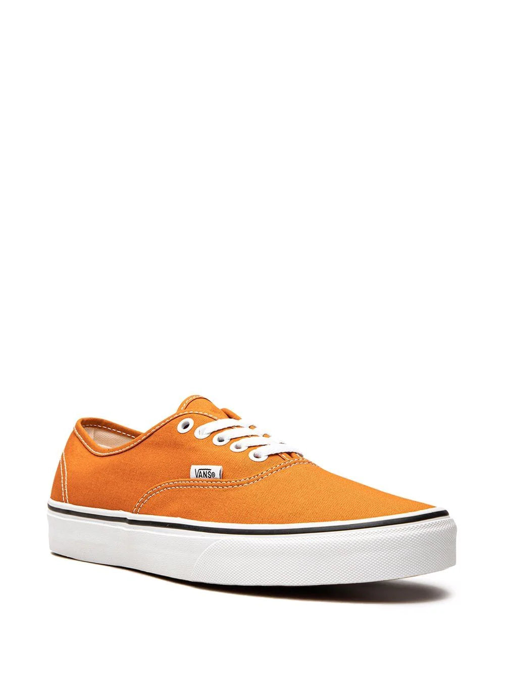 Vans blanche semelle sales orange
