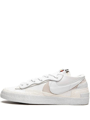 NIKE BLAZER LOW x SACAI - WHITE PATENT