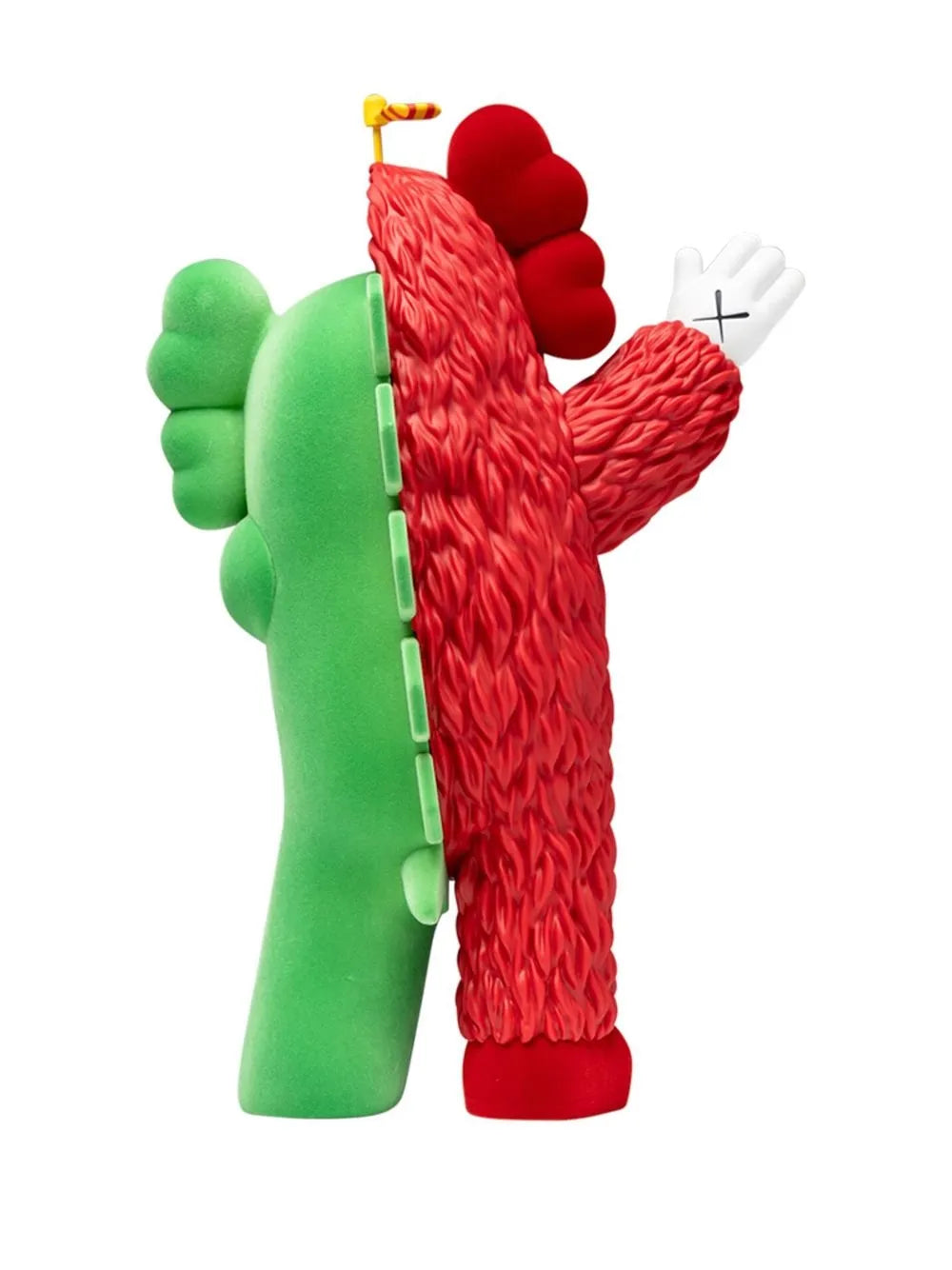 KAWS - KACHAMUKKU GREEN RED FINE ART TOY x BRIAN DONNELLY