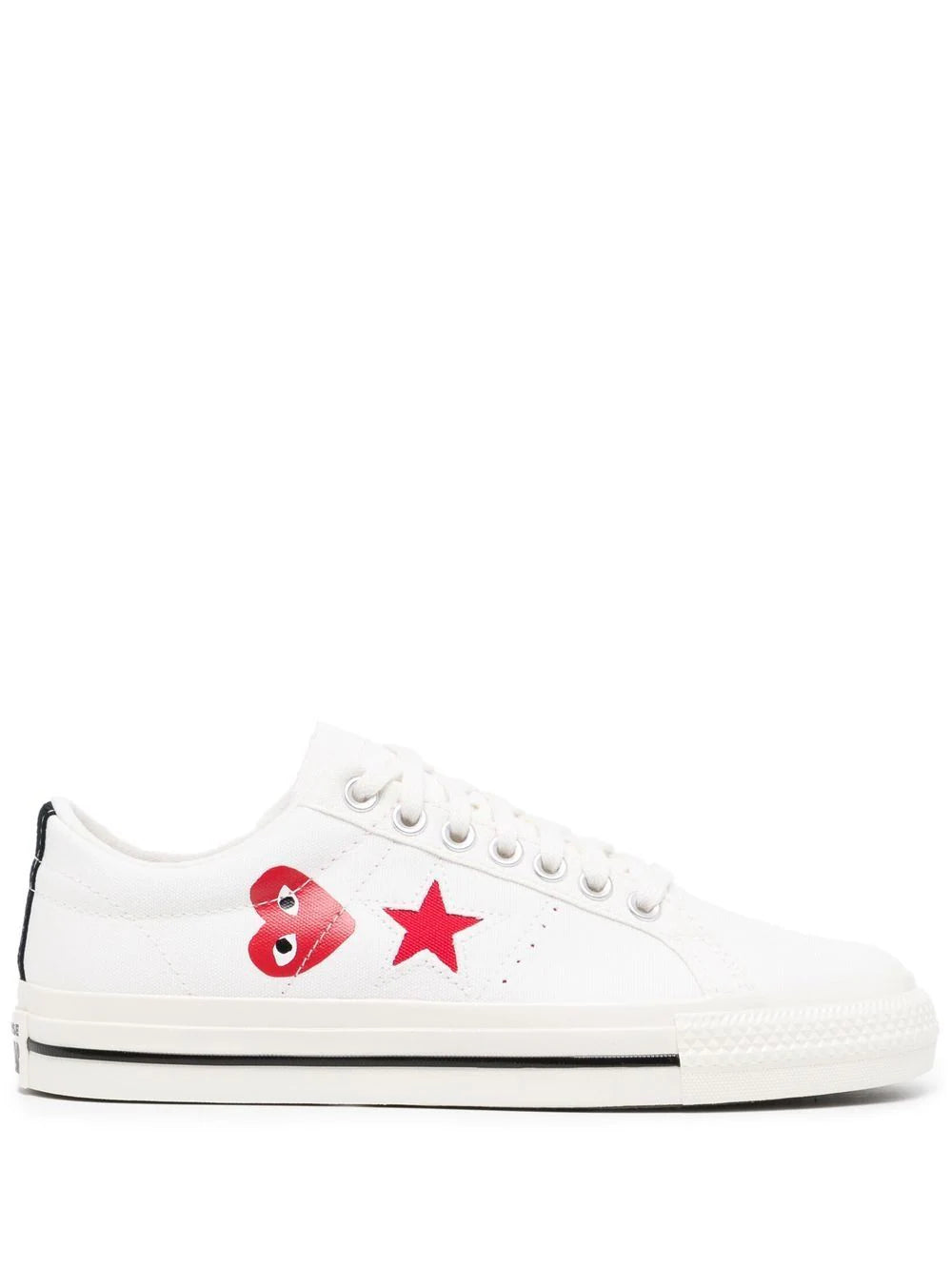 COMME DES GARÇONS (CDG) PLAY x CONVERSE ONE STAR - BEIGE