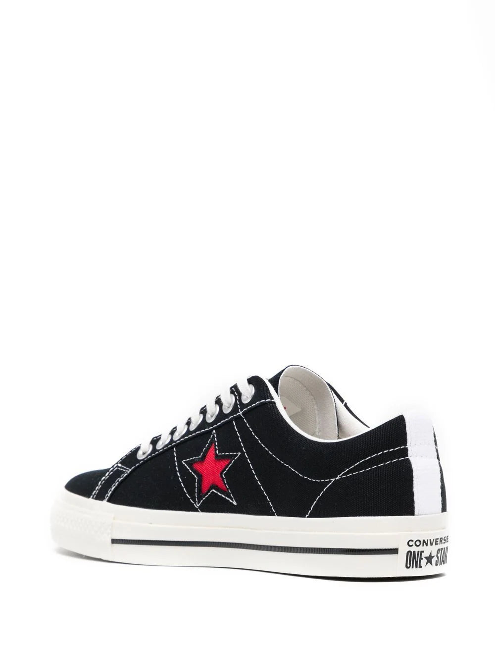 COMME DES GARÇONS (CDG) PLAY x CONVERSE ONE STAR - BLACK