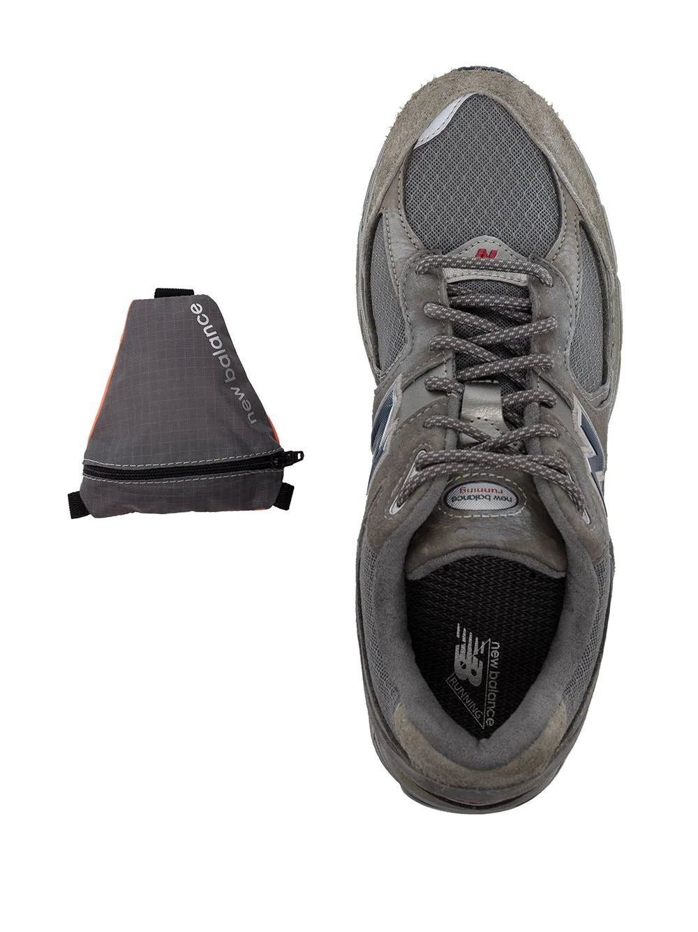 NEW BALANCE - 2002R GREY BROWN POUCH