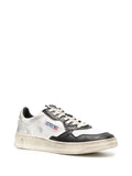AUTRY - MEDALIST LEATHER SUEDE LOW VINTAGE BLACK