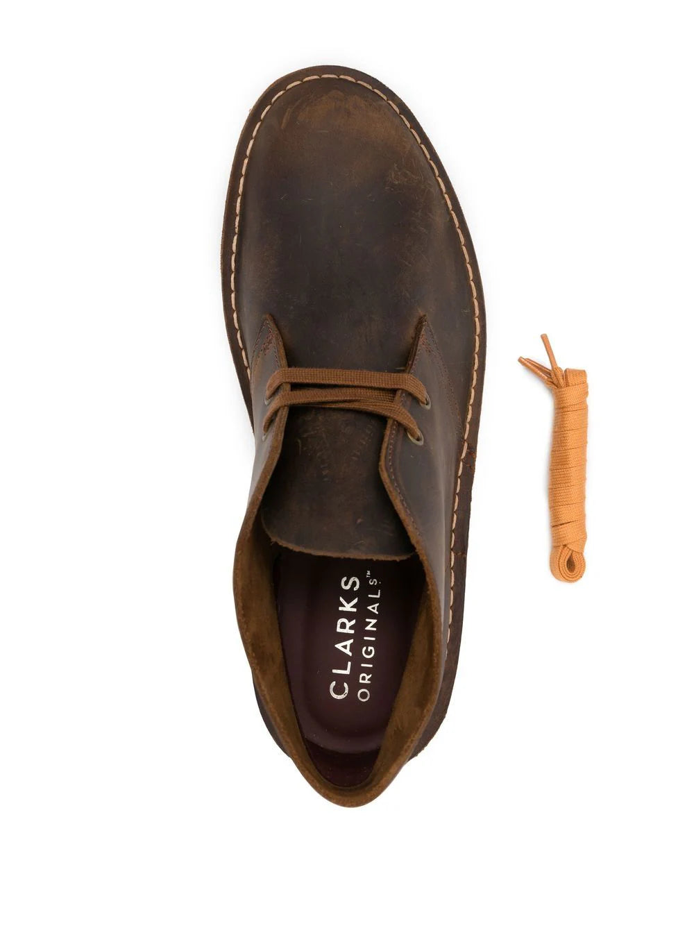 CLARKS - DESERT BOOT BROWN MIEL