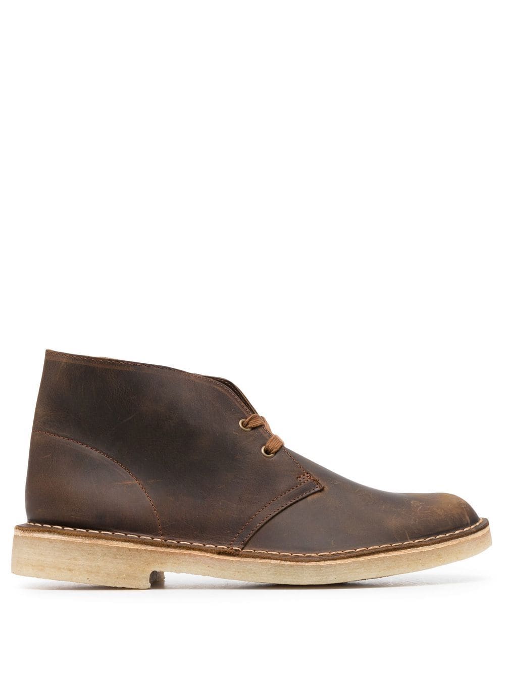 CLARKS - DESERT BOOT BROWN MIEL