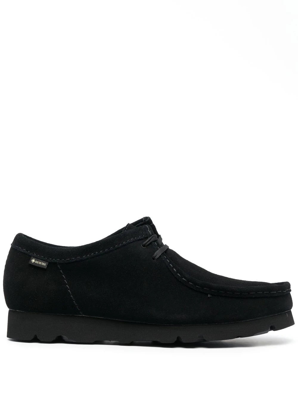CLARKS WALLABEE - GORE-TEX BLACK SUEDE
