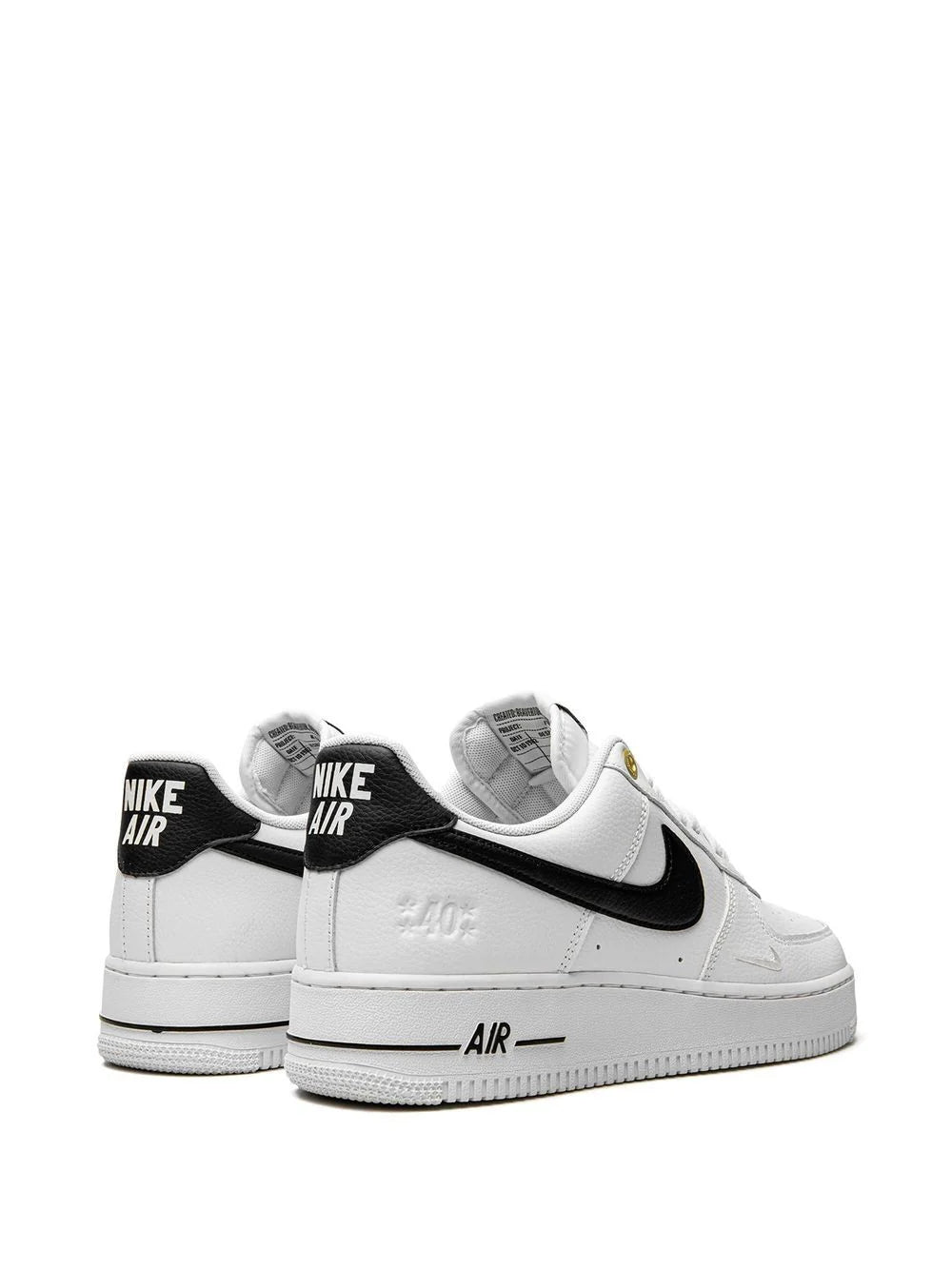 NIKE AIR FORCE 1 LOW - LV8 40TH ANNIVERSARY WHITE BLACK