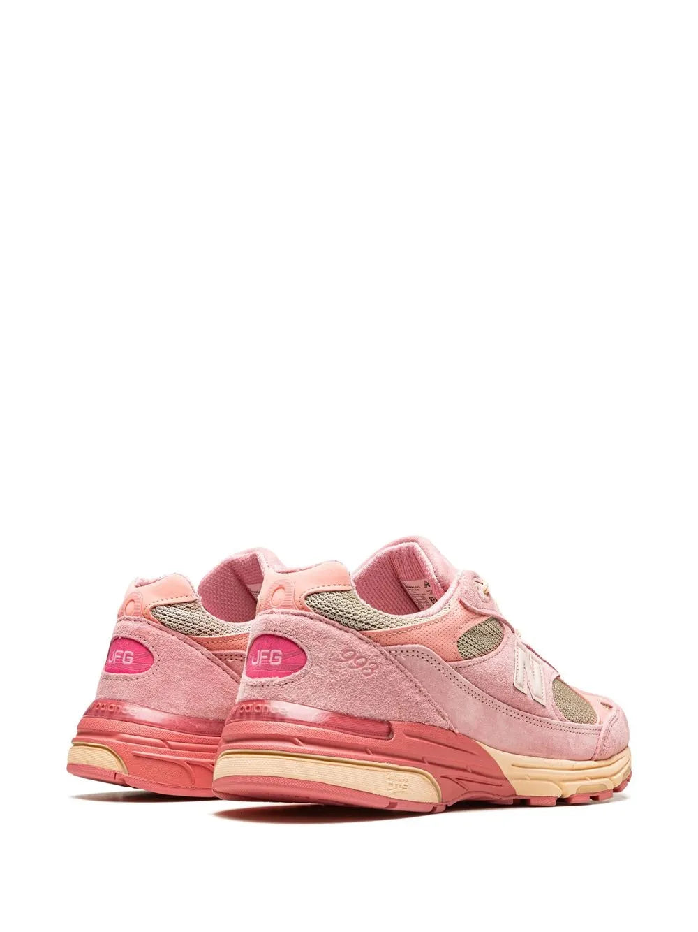 NEW BALANCE - 993 MADE IN USA PERFORMANCE ART POWDER PINK x JOE FRESHGOODS