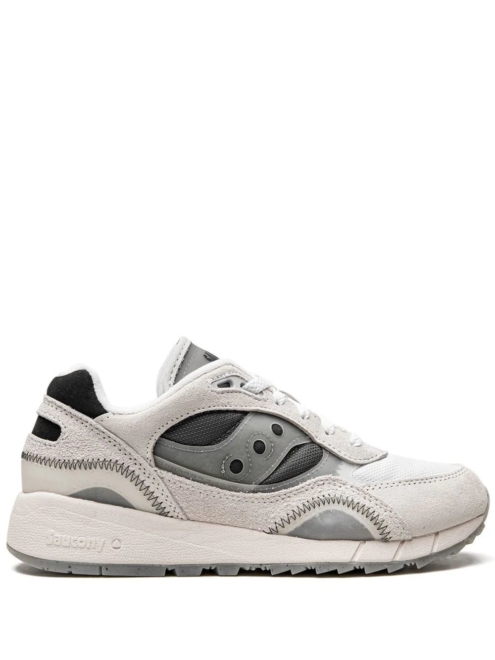 SAUCONY - SHADOW 6000 TRANSPARENT WHITE DARK GREY