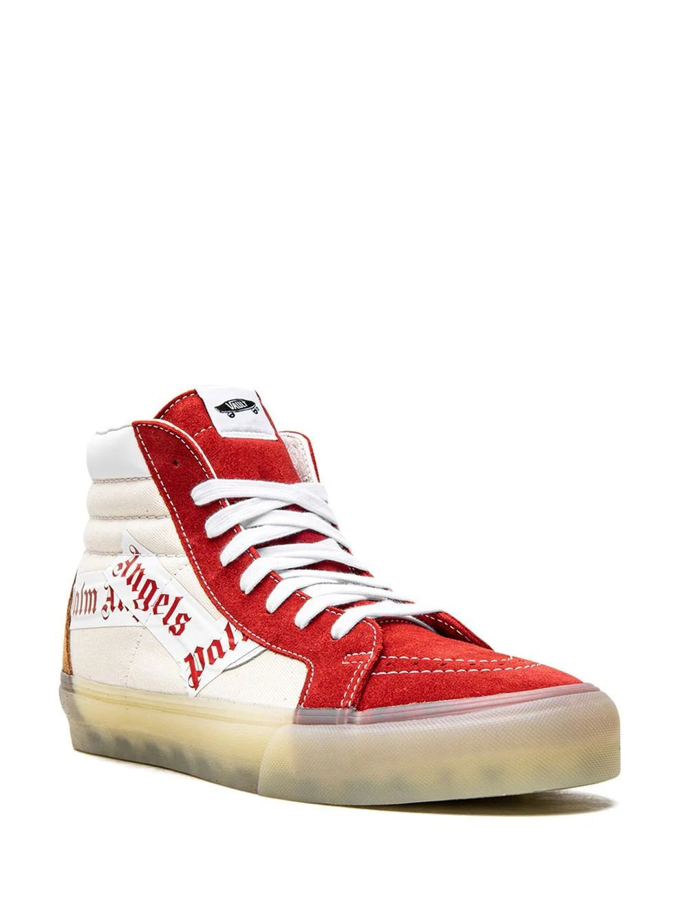 VANS OLD SKOOL - SK8 HI REISSUE WHITE RED x PALM ANGELS