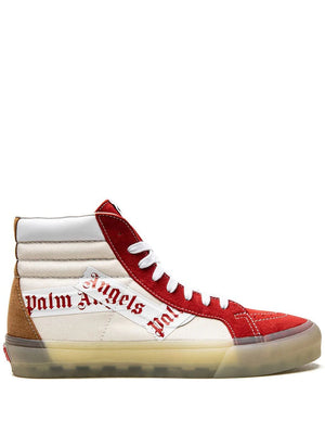 VANS OLD SKOOL - SK8 HI REISSUE WHITE RED x PALM ANGELS