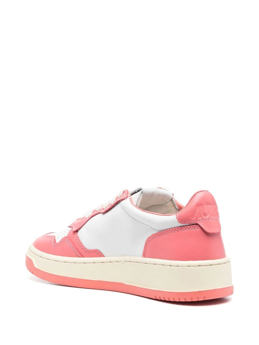 AUTRY - MEDALIST LEATHER SUEDE LOW PINK