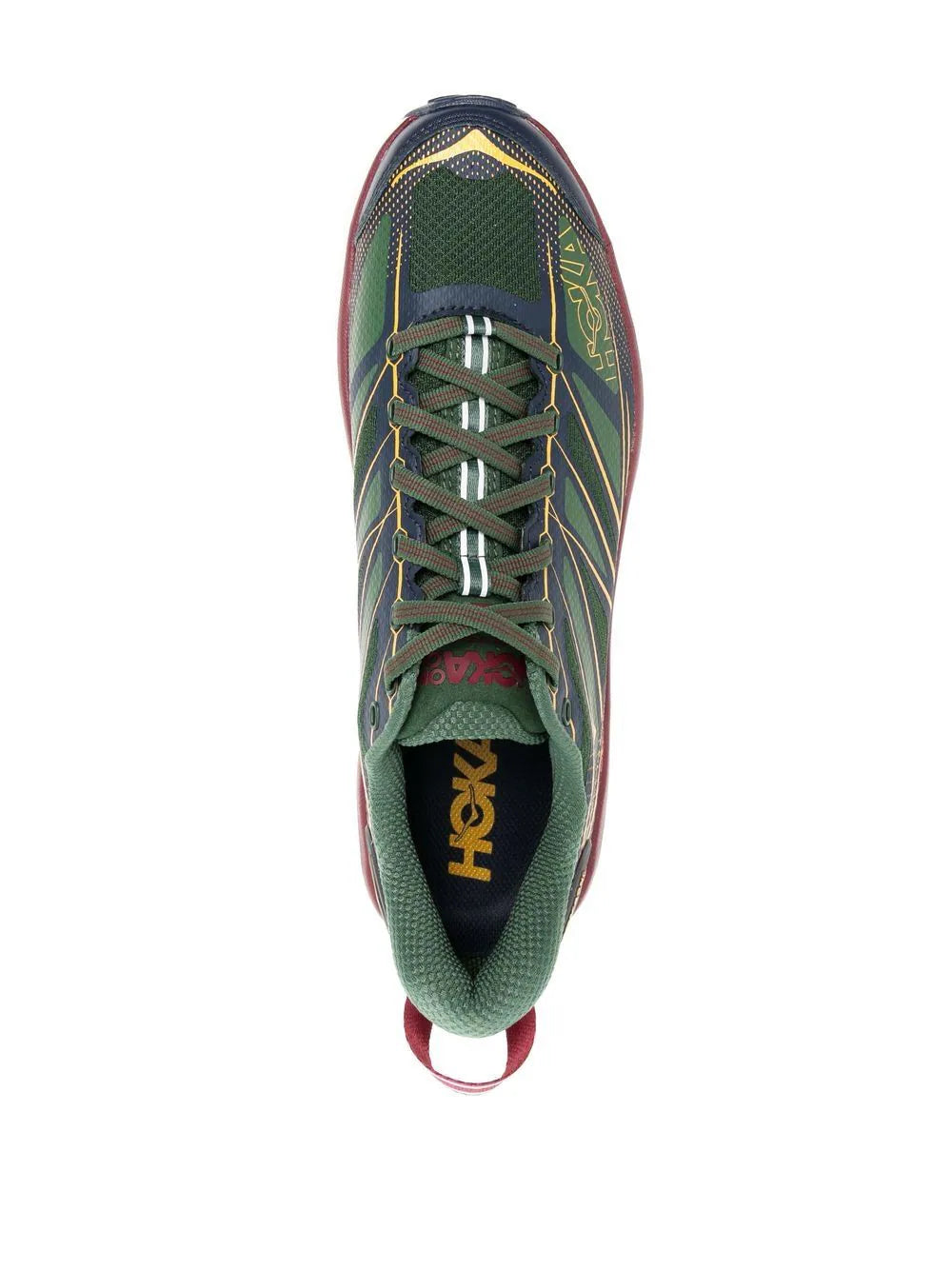 HOKA - ONE ONE MAFATE SPEED 2 DARG GREEN MAROON YELLOW