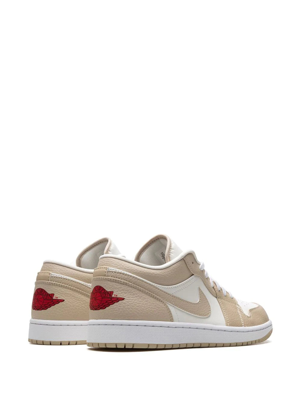 AIR JORDAN 1 LOW - SE SAIL RATTAN UNIVERSITY RED