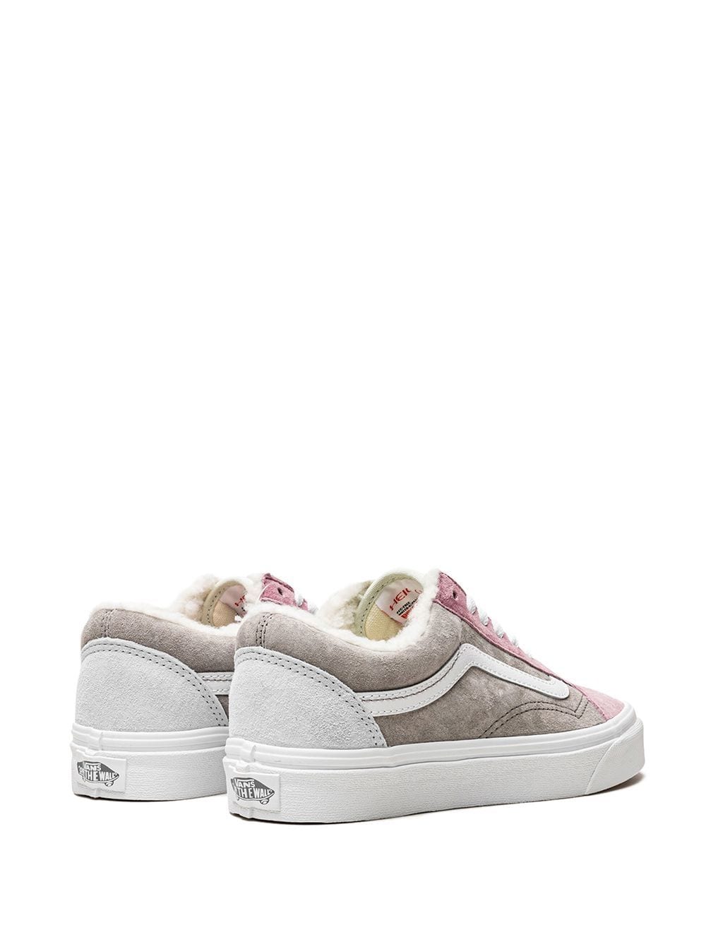 VANS - OLD SKOOL SHERPA GREY PINK