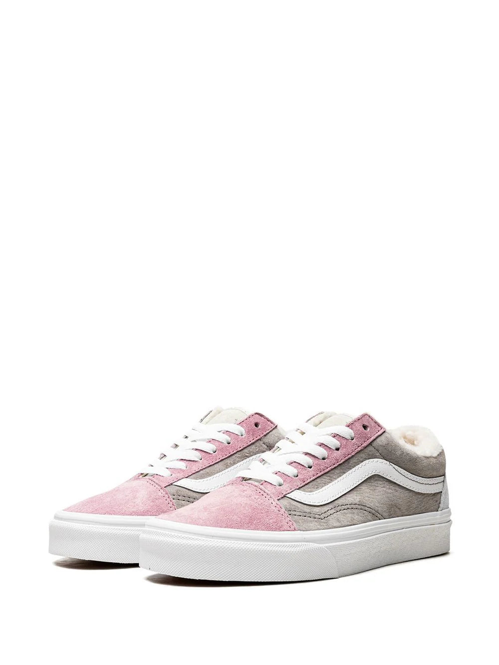 VANS - OLD SKOOL SHERPA GREY PINK