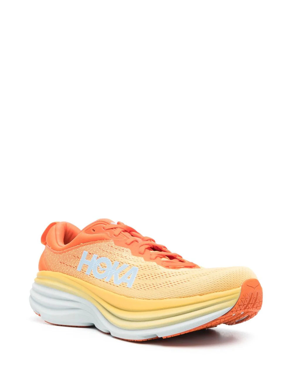 HOKA - ONE ONE BONDI 8 PUFFIN'S BILL AMBER YELLOW