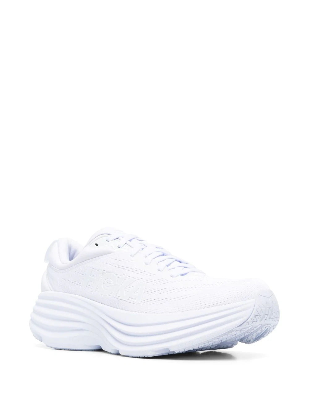 HOKA - ONE ONE BONDI 8 TRIPLE WHITE