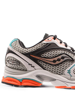 SAUCONY - PROGRID TRIUMPH 4 WHITE SILVER TEAL ORANGE