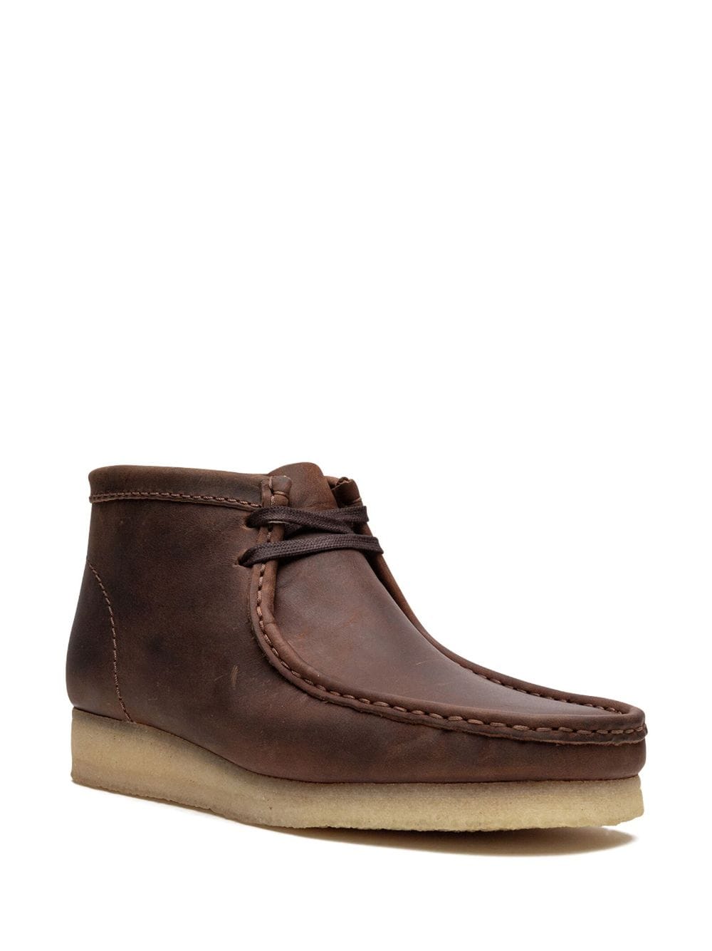 CLARKS - WALLABEE BOOT BROWN